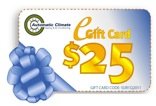 $25 gift card from Automatic Climte